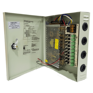 Fuente centralizada 12 Voltios 9 salidas S-120-12 CCTV