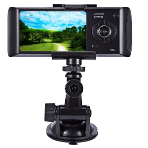Camara de Seguridad Vehicular HD DUAL DVR GPS